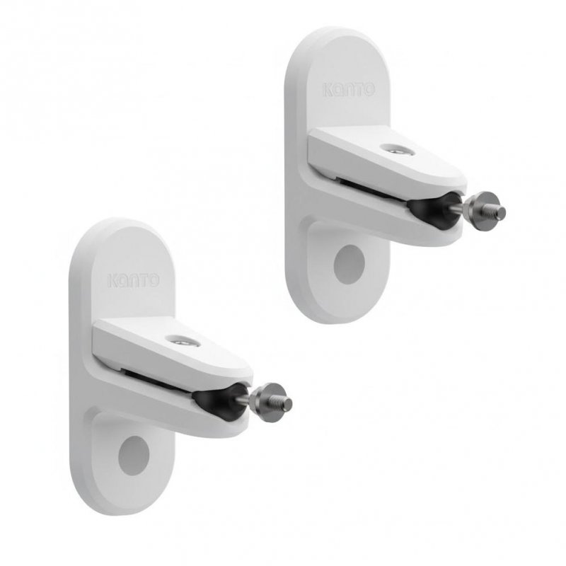 Kanto SPW3 Rear Mount Universal Speaker Wall Mount WHITE