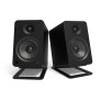 Kanto S6 Desktop Top Speaker Stands Large BLACK