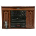 Technosonic Nostalgic Turntable with CD Player Dual Cassette and