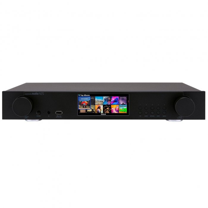 Cocktail Audio N25 HiFi Streamer with DAC BLACK - Click Image to Close