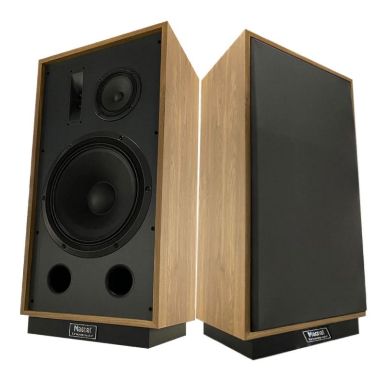 Magnat T1500W 3-Way Transpuls 1500 15″ Floorstanding Loudspeaker (Pair) WALNUT