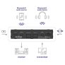 Indigo BTRT1 Bluetooth 4.1 Transmitter  Receiver For Watching TV with Bluetooth Headphones