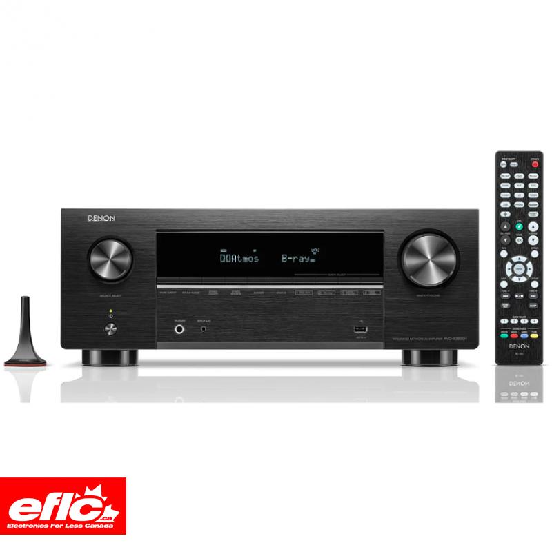 Denon AVR-X3800H 9.4-channel home theater receiver with Dolby