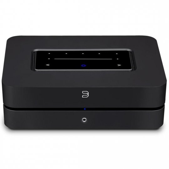 Bluesound Powernode Hi-Res Wireless Music-Streaming Multi-Room Amplifier BLACK - Open Box