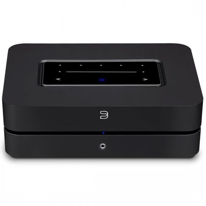 Bluesound Powernode Hi-Res Wireless Music-Streaming Multi-Room Amplifier BLACK - Click Image to Close