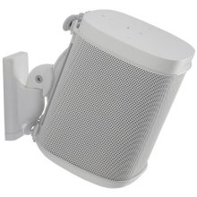Sanus WSWM21 Wireless Speaker Wall Mount for the Sonos One PLAY:1 & PLAY:3 Single WHITE