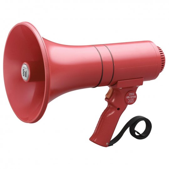 TOA Canada ER-1215S 15-Watt Hand-Grip Megaphone