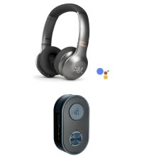 JBL Everest 310GA Bluetooth Headphone & iFi Audio UP Travel Bluetooth Transmitter/Receiver Travel Bundle GUN METAL