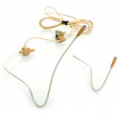 TOA MIC-SJ22-P-R Headset Microphone with Plug PINK