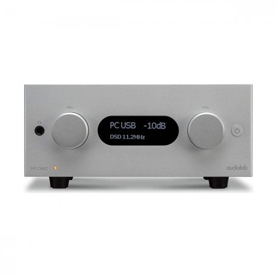 Audiolab M-DAC+ Digital to Analog Converter SILVER - Open Box
