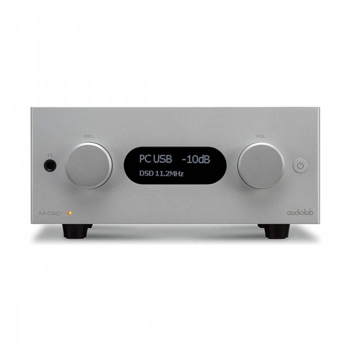 Audiolab M-DAC+ Digital to Analog Converter SILVER - Click Image to Close