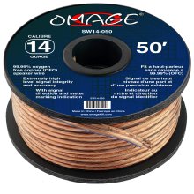 Omage SW14-050 14-Gauge Oxygen Free Copper Speaker Wire 50-Foot
