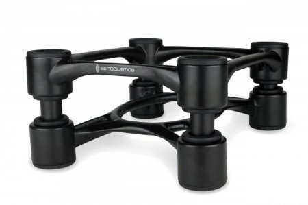 Description image for IsoAcoustics Aperta Speaker Stands BLACK (Pair)