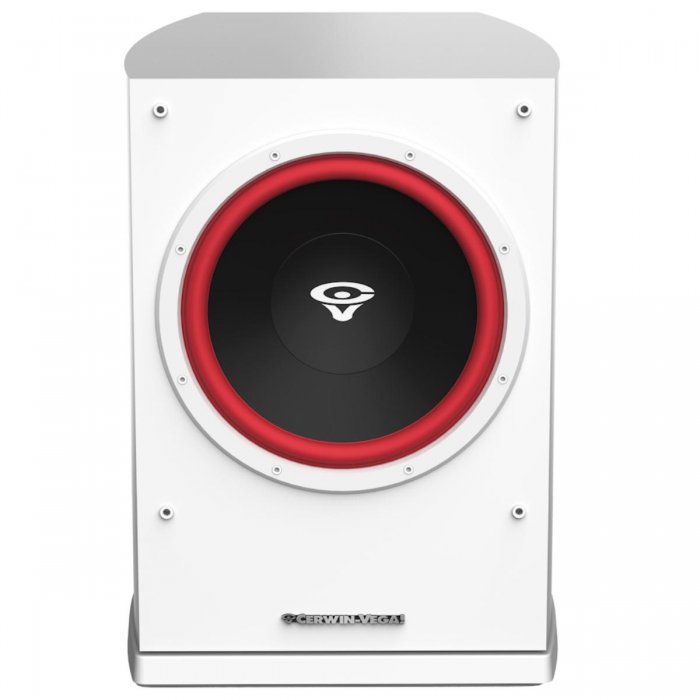 Cerwin Vega LA110 10-Inch Powered Active Subwoofer (Each) WHITE - Click Image to Close