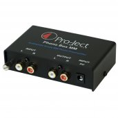 Pro-ject PJ35827166 Phono Box MM Phono Pre Amplifier BLACK