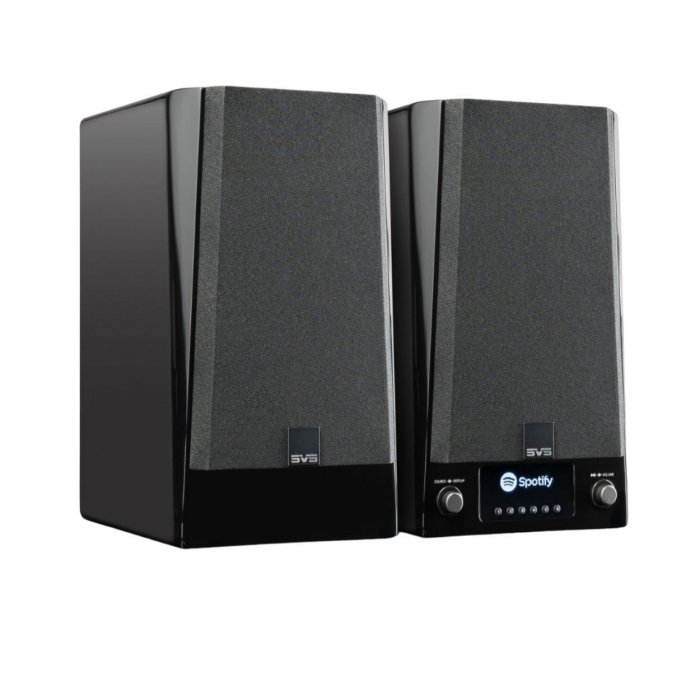 SVS Prime Wireless Pro Powered Speakers PIANO GLOSS BLACK - Click Image to Close