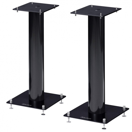NorStone Stylum 1 Premium Metal 19.7" Speaker Stand (Pair) NORSTY1BK BLACK