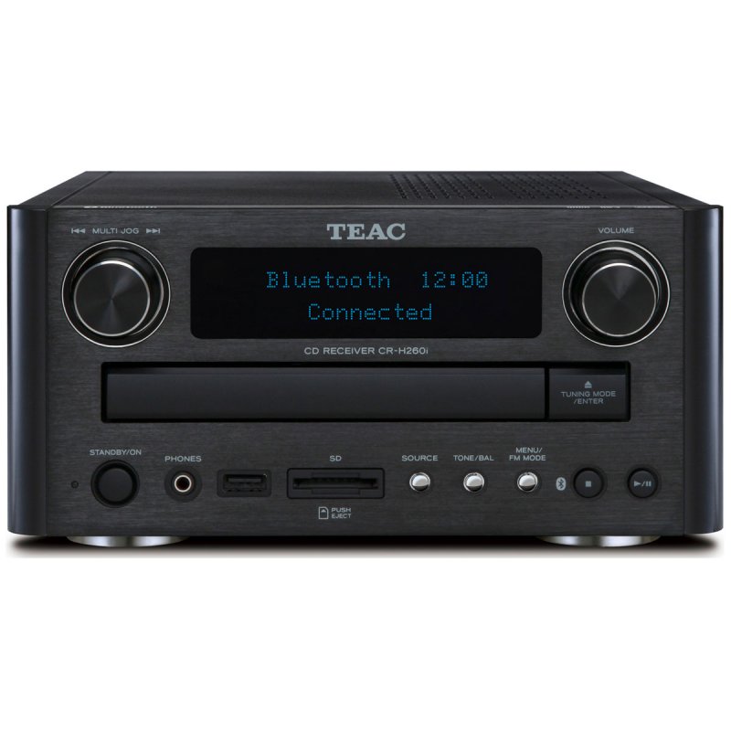 Teac CR-H260i CD/SD Compact Receiver with Bluetooth