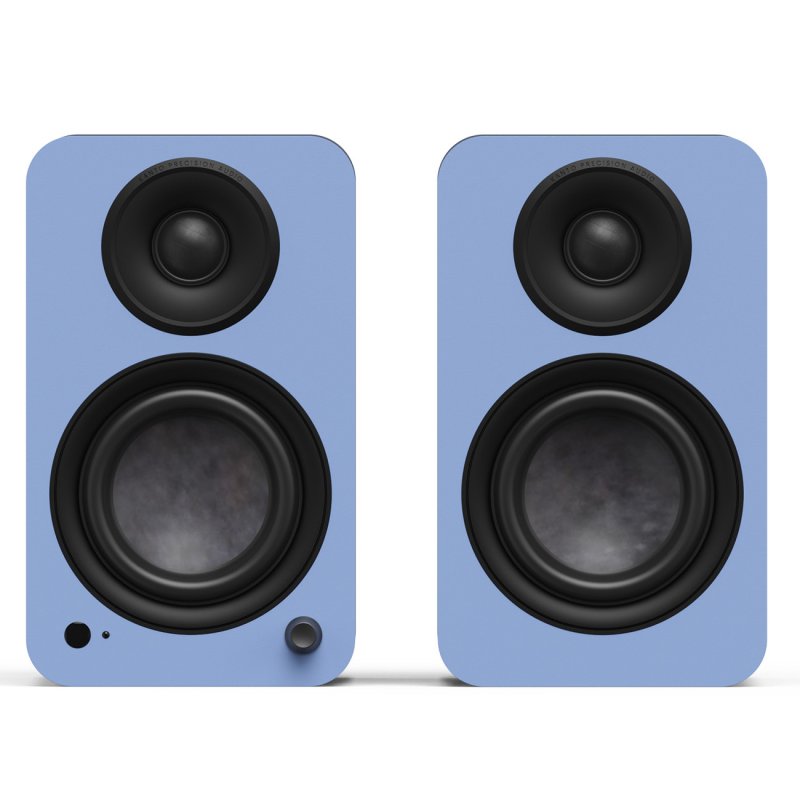 Kanto Living YU4 2nd Gen (2nd Gen) 160 W Powered Speakers System with Bluetooth 5.3 Phono Preamp USB-C ICE BLUE