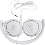 JBL Tune 500 On-Ear Headphones with One-Button Remote/Mic WHITE