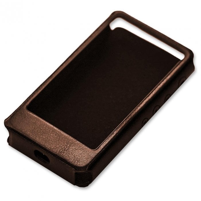 HiBy R6 Pro Leather Case BROWN - Click Image to Close