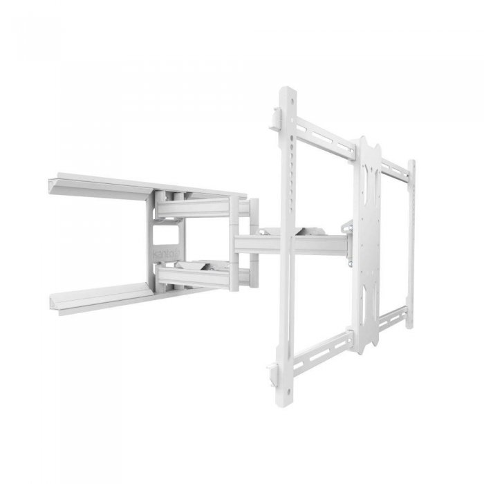 Kanto PDX680W Full Motion Articulating Mount for 39-80 Inch Tv's WHITE - Click Image to Close