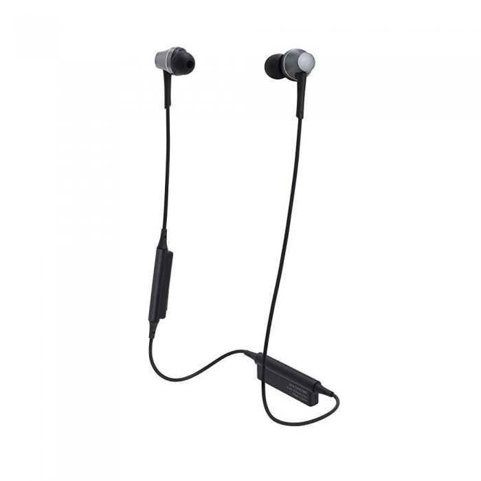 Audio Technica ATH-CKR75BTGM Sound Reality Wireless In-Ear Headphones Gunmental - Click Image to Close