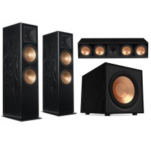 Klipsch RF-7 III RC-64 III R-101SW Reference Home Theater Speaker Bundle BLACK
