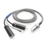 Pro-Ject Connect it 5P SI DIN to RCA Phono Cable Pure Silver 1.23m