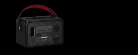 Description image for Marshall Kilburn II Portable Bluetooth Speaker BLACK
