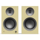 Kanto Living TUK 2nd Gen (2nd Gen) 260 W Premium Powered Speaker System with Bluetooth 5.4 Dual RCA and USB-C Inputs GLOSS BUTTER W/ GUNMETAL