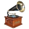 Technosonic Gramophone Replica Phonograph with Stand