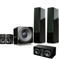 SVS Prime 5.1 Home Theater Speaker System with SB-1000 Pro PIANO GLOSS BLACK
