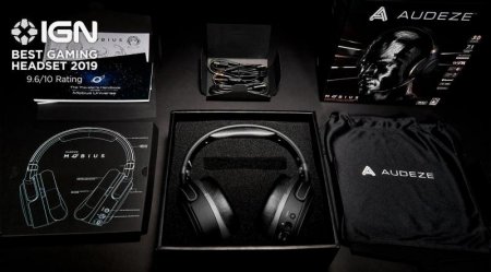 Description image for Audeze Mobius Gaming Headphones w/ Surround Sound, Head Tracking & Bluetooth BLACK