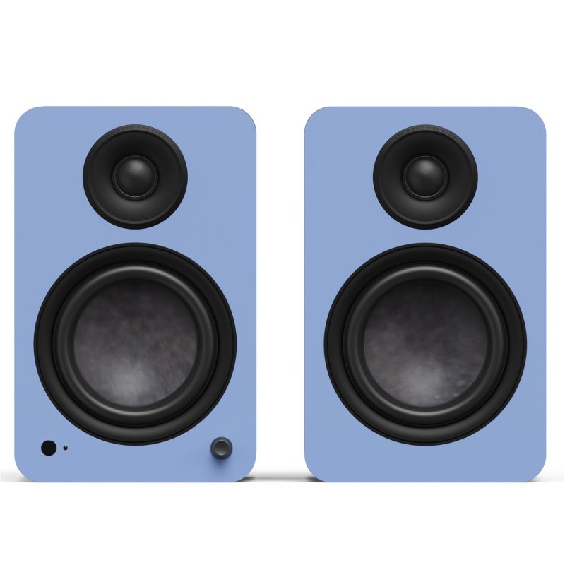 Kanto Living YU6 2nd Gen (2nd Gen) 200 W Powered Speakers System with Bluetooth 5.3 Phono Preamp USB-C ICE BLUE
