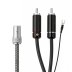 Pro-Ject Connect it 5P SI DIN to RCA Phono Cable Pure Silver 1.23m