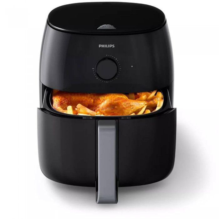 Philips HD9630/96 Analog XXL Viva Collection Airfryer BLACK - Click Image to Close