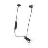 Audio Technica ATH-CK200BTBK Wireless In-Ear Headphones with In-line Mic & Control Black