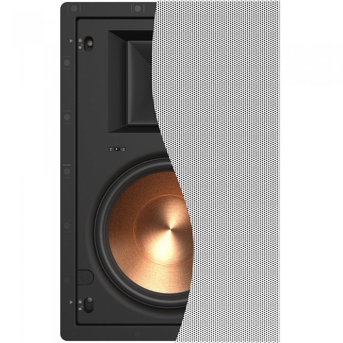 Klipsch PRO18RW In-Wall Speaker 8" Injection Molded Graphite IMG Woofer - Click Image to Close