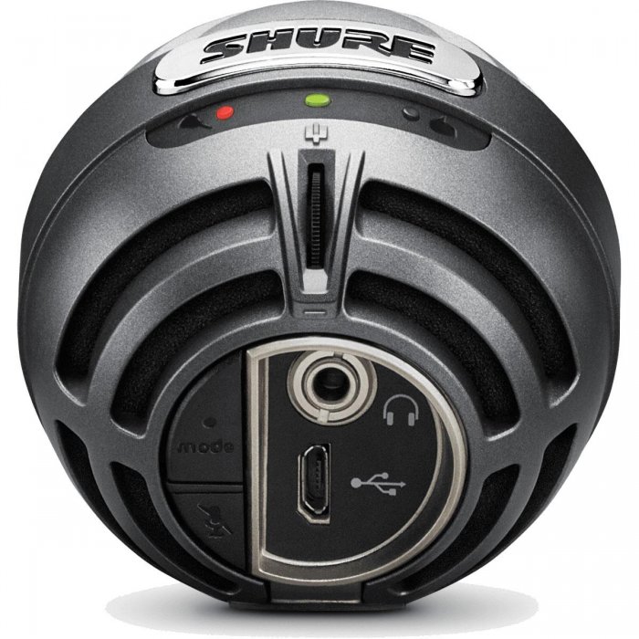 Shure MOTIV MV5 Cardioid USB/Lightning Microphone for Computers and iOS Devices - Click Image to Close