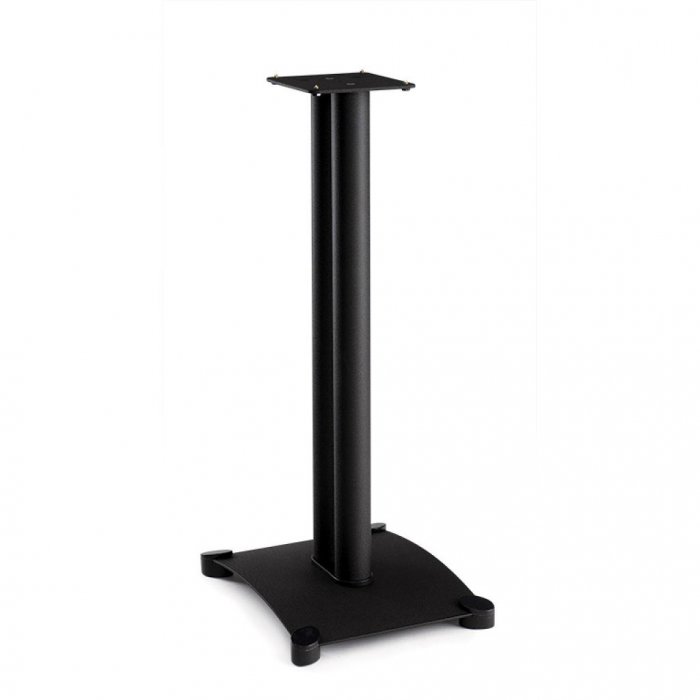 Sanus Steel Series 30-Inch Speaker Stand for Medium Bookshelf Speakers (Pair) BLACK - Click Image to Close