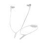 Audio Technica ATH-CKS550BTWH Solid Bass Wireless In-Ear Headphones Mic Control White