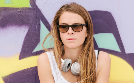 Description image for JBL Tune 500 On-Ear Headphones with One-Button Remote/Mic BLUE