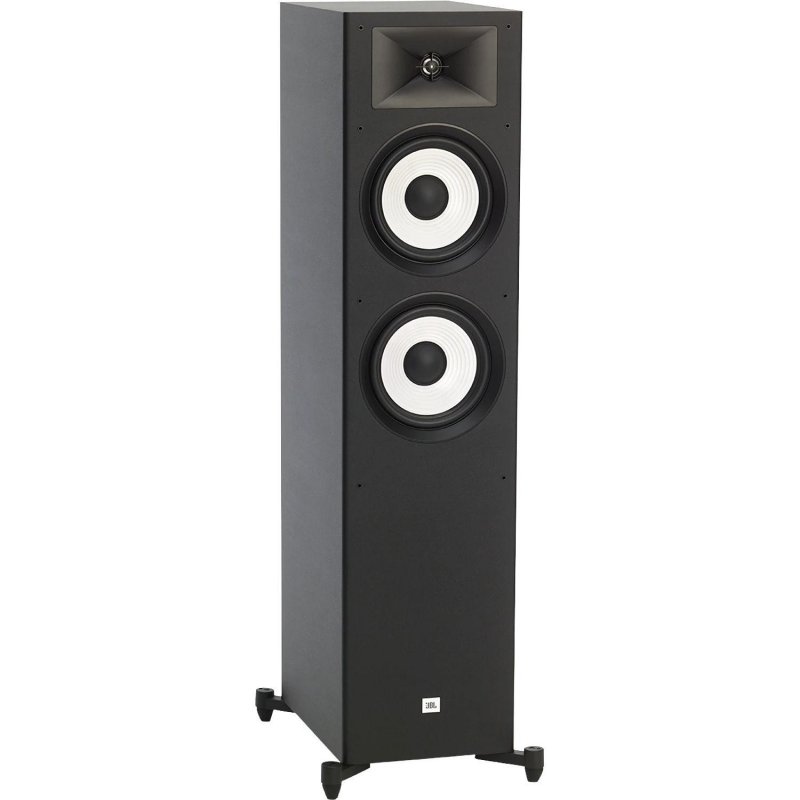 JBL STAGE A190 2.5 way Dual 8" Woofers and 1" Tweeter Speaker BLACK (Each) B Stock