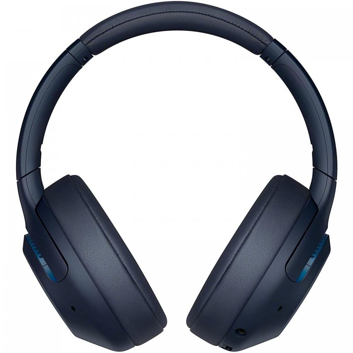 Sony WHXB900N Noise Cancelling Bluetooth Wireless Headphones BLUE - Click Image to Close