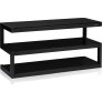 NorStone ESSE 43-Inch 3-Shelft AV Rack BLACK SATIN