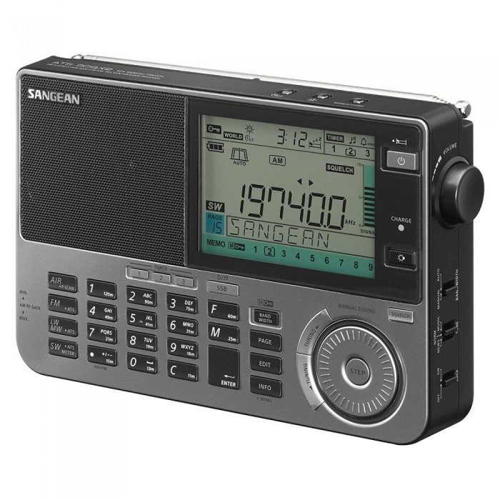 Sangean ATS-909X2 FM/SW/MW World-Band Portable Radio - Click Image to Close