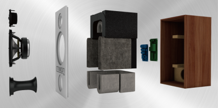 Description image for Mission M770BK Two-Way Vented Design Loudspeakers (Pair) BLACK