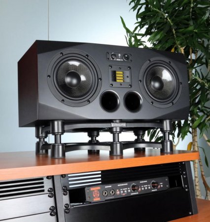 Description image for IsoAcoustics ISO 430 Isolation Stand for Studio Monitors BLACK