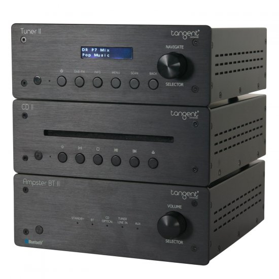 Tangent Hifi II Full Micro System - Tuner II, CD II, Ampster II Tangent Hifi II Full Micro System - Tuner II, CD II, Ampster II